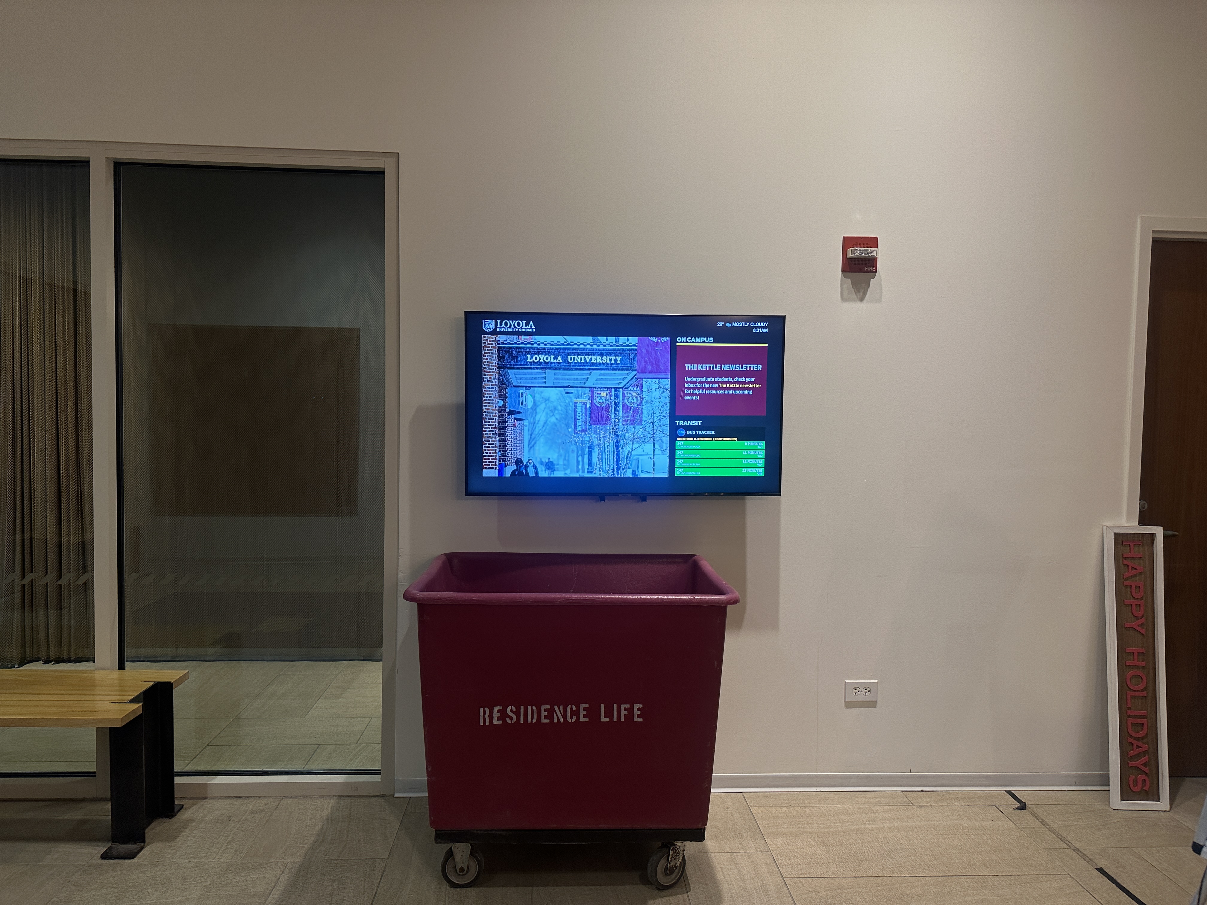 San Francisco Hall Digital Signage